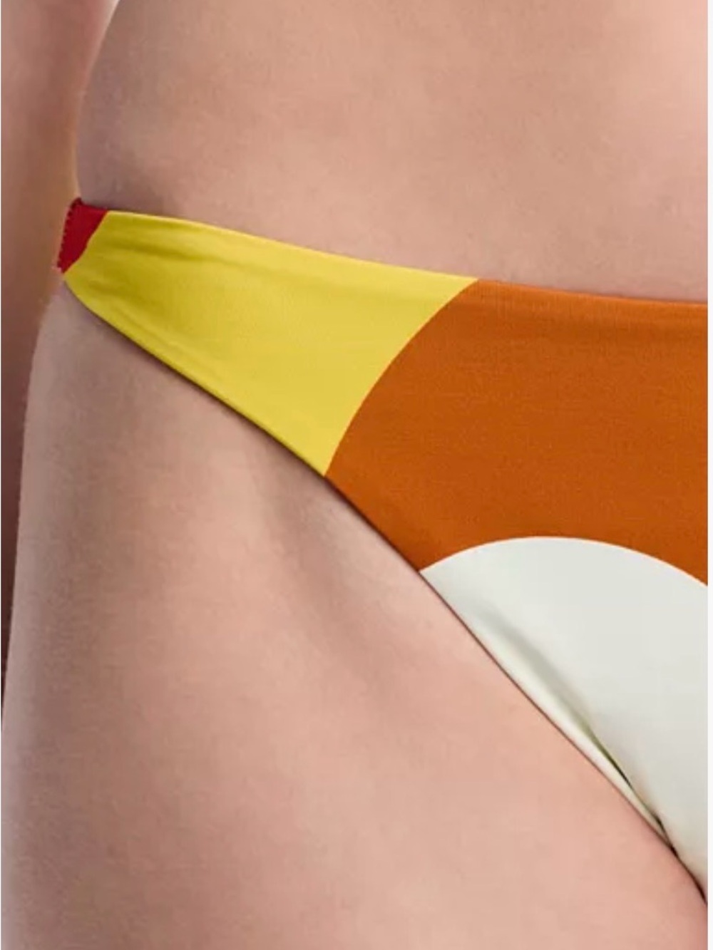 Cala De La Cruz Arecife Bikini Bottom In A Abstract Multicolor Lava Cafe NEW - Picture 5 of 12